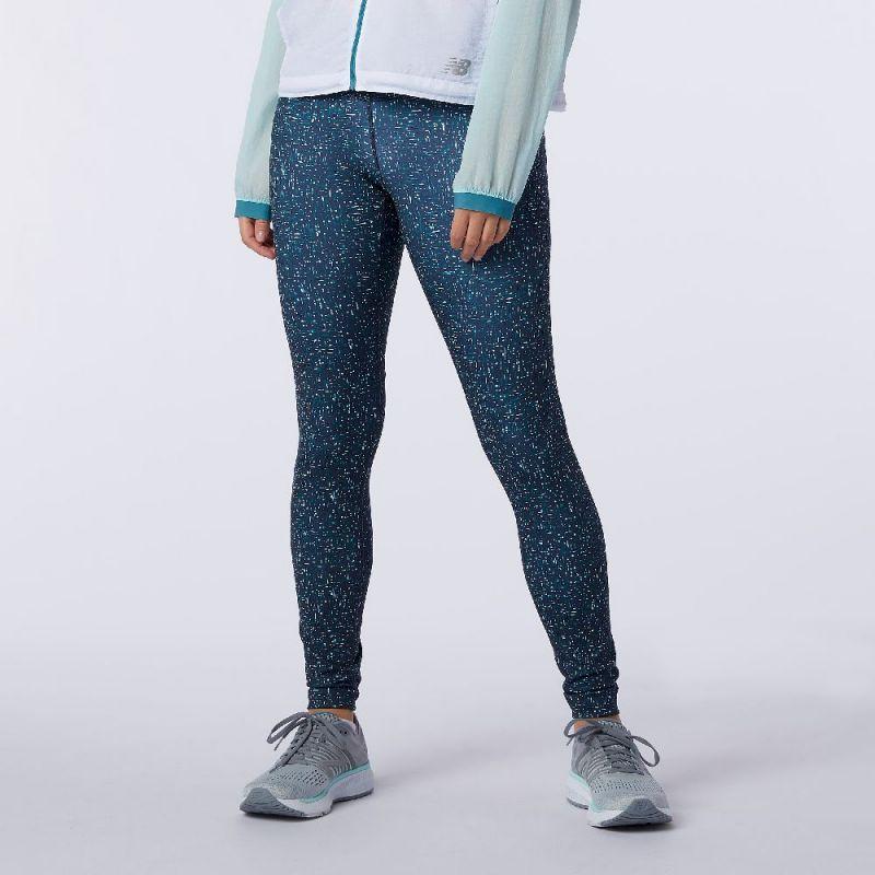 New Balance - Printed Impact Run Tight - Running leggings - Women's